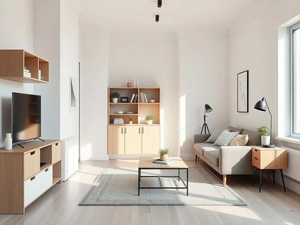 Malý priestor, veľké možnosti: vychytený dizajn pre kompaktné bývanie