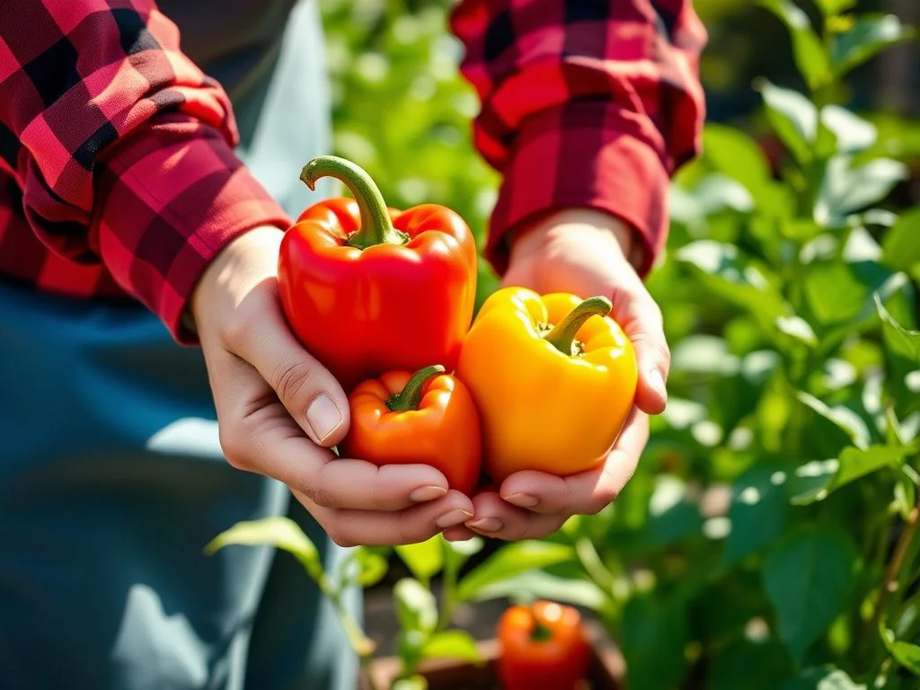 Papriková Revolúcia: Ako Vypestovať Dokonalé Plody od Semienka po Zber