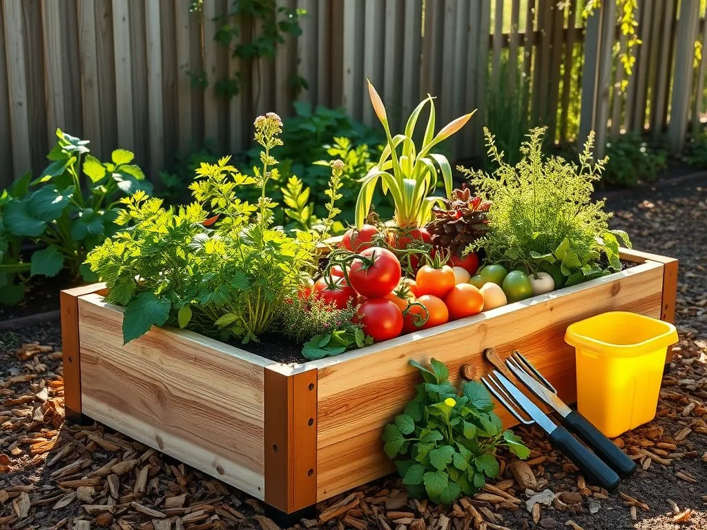 Vyvýšený záhon: kúzelná záhradkárska oáza pre každý byt